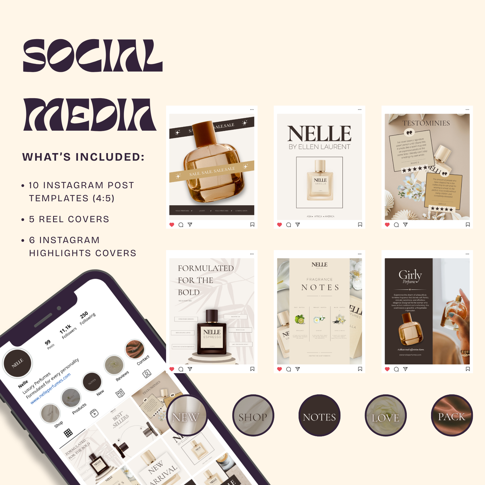 Nelle | Perfume Brand Kit - Image 3