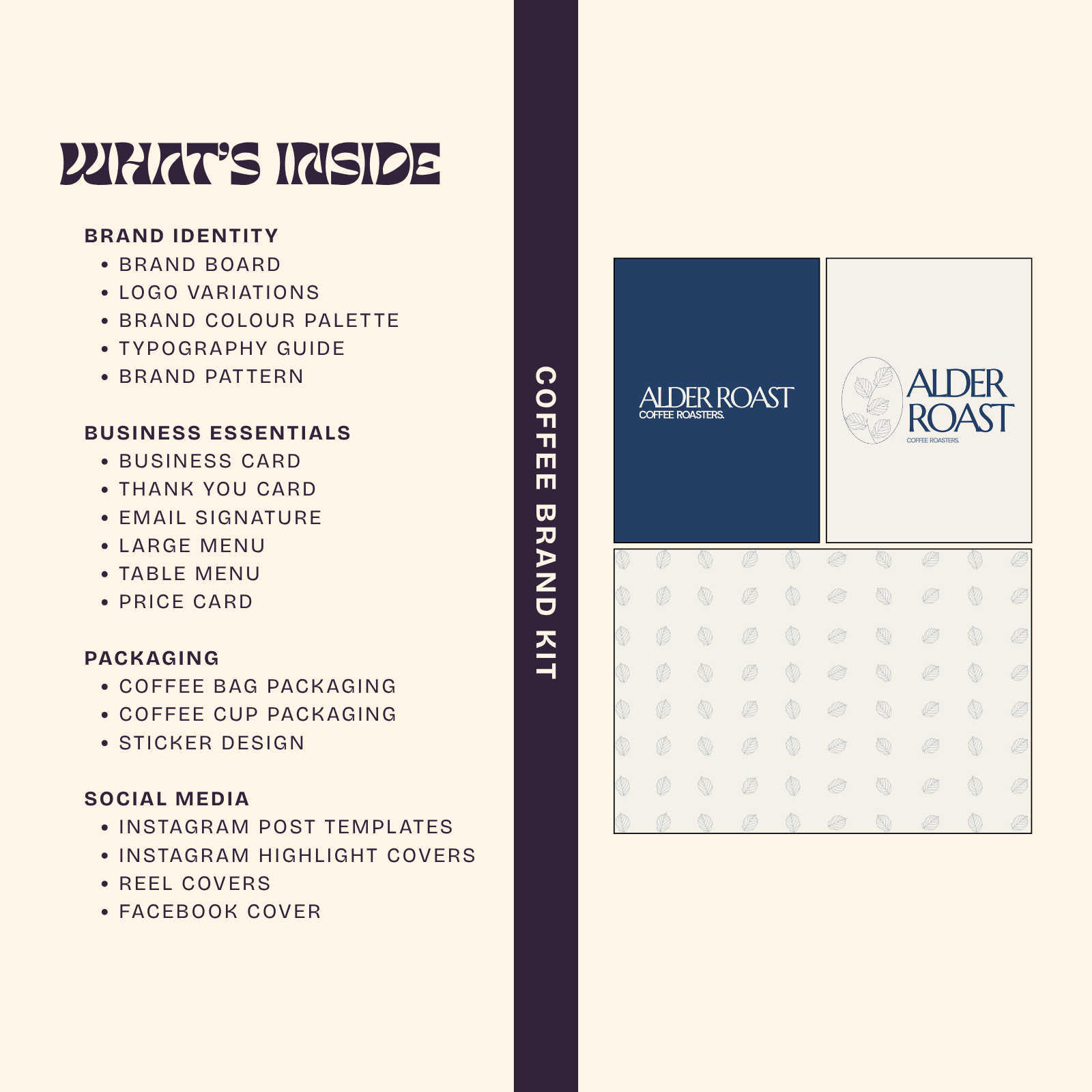 Alder Roast | Coffee Brand Kit - Image 2