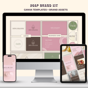 Dew & Bloom | Soap Brand Kit