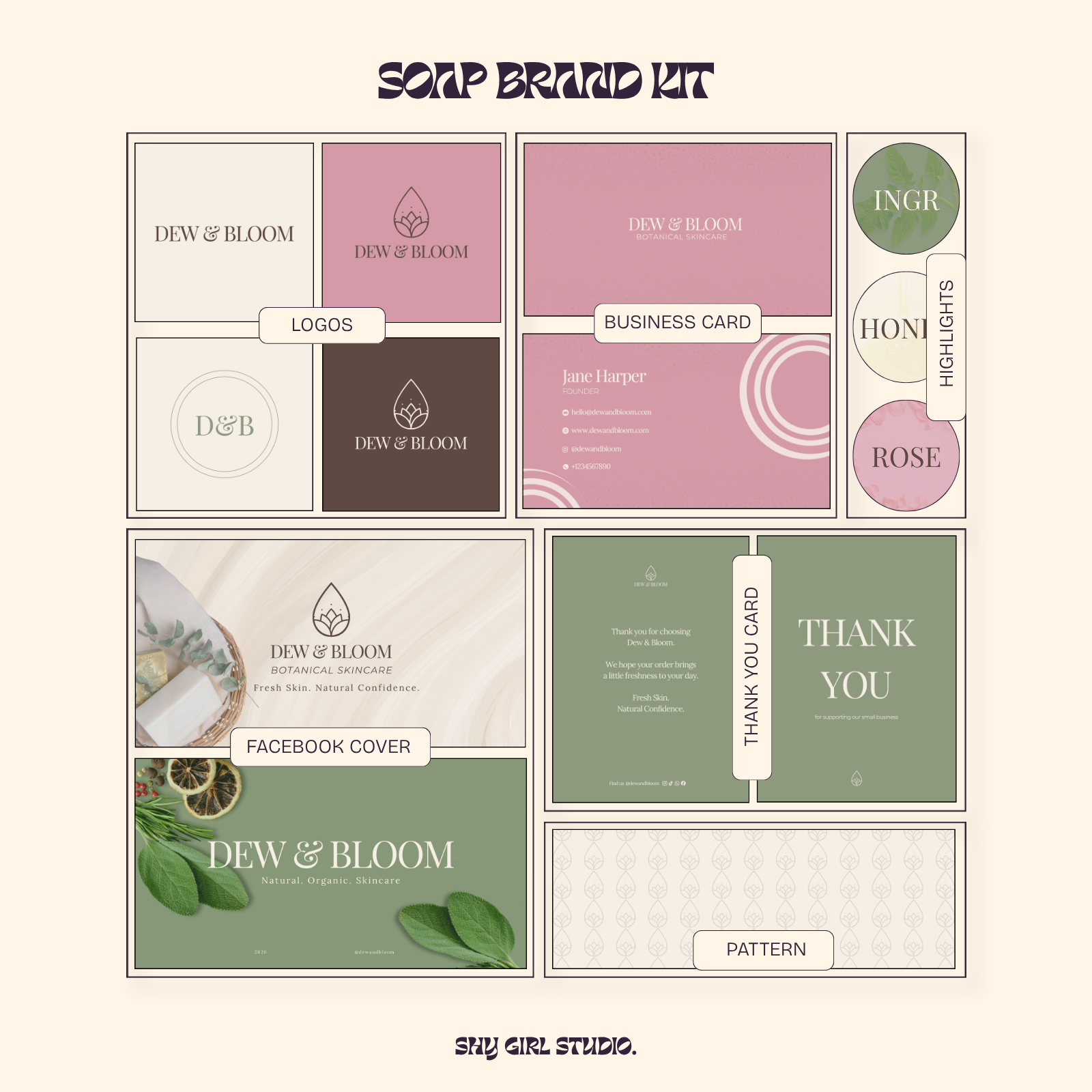 Dew & Bloom | Soap Brand Kit - Image 5
