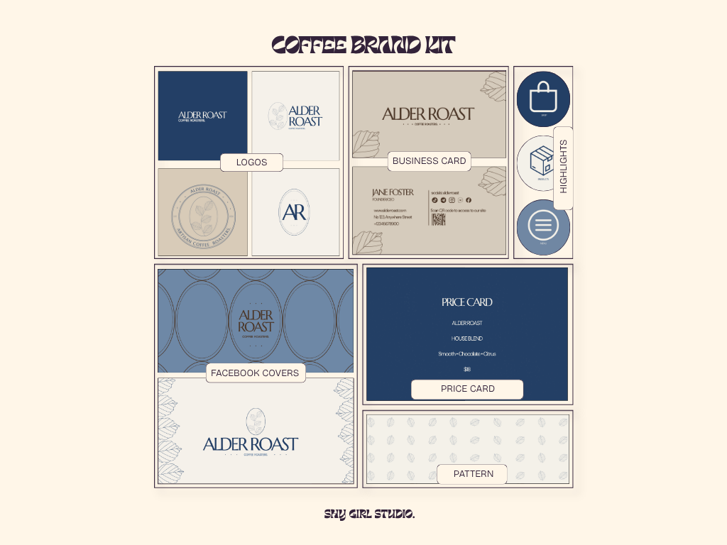 Alder Roast | Coffee Brand Kit - Image 6