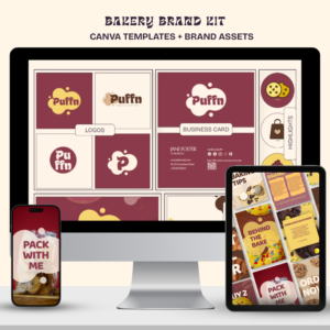 Puffn | Bakery Brand Kit