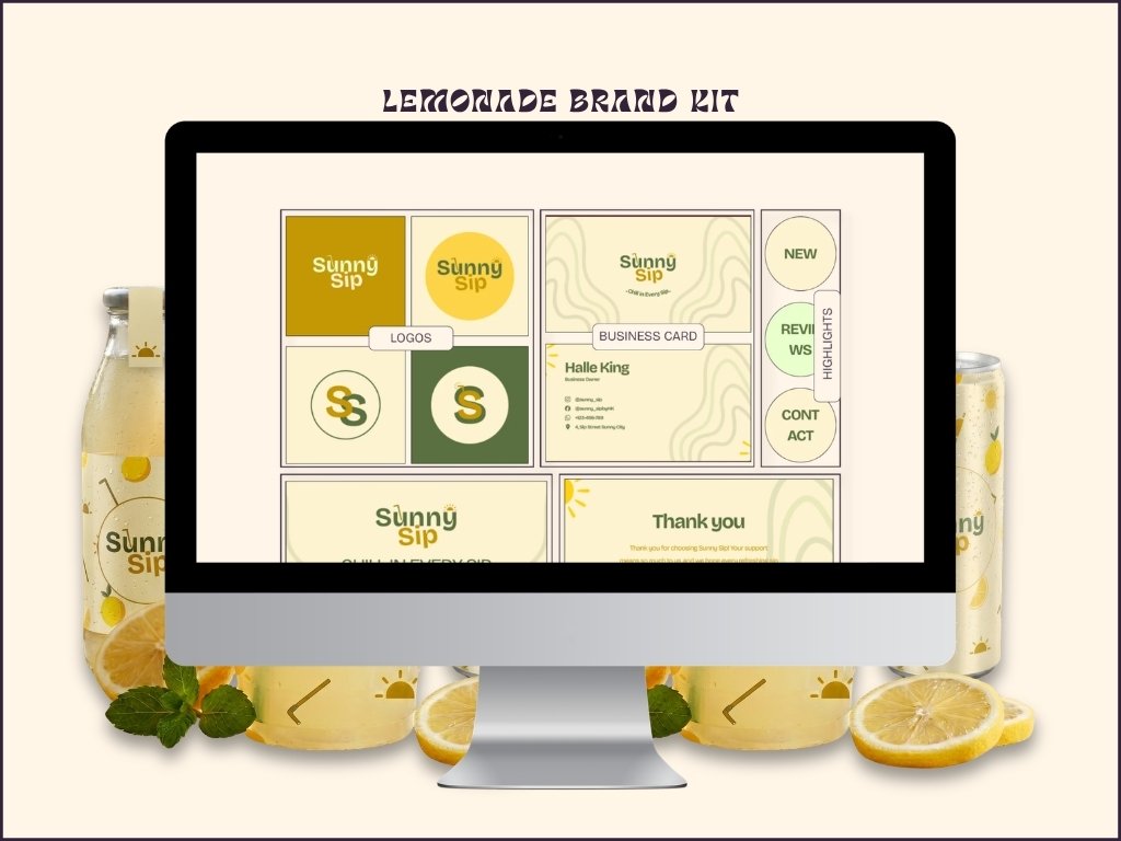 Lemonade Brand Kit