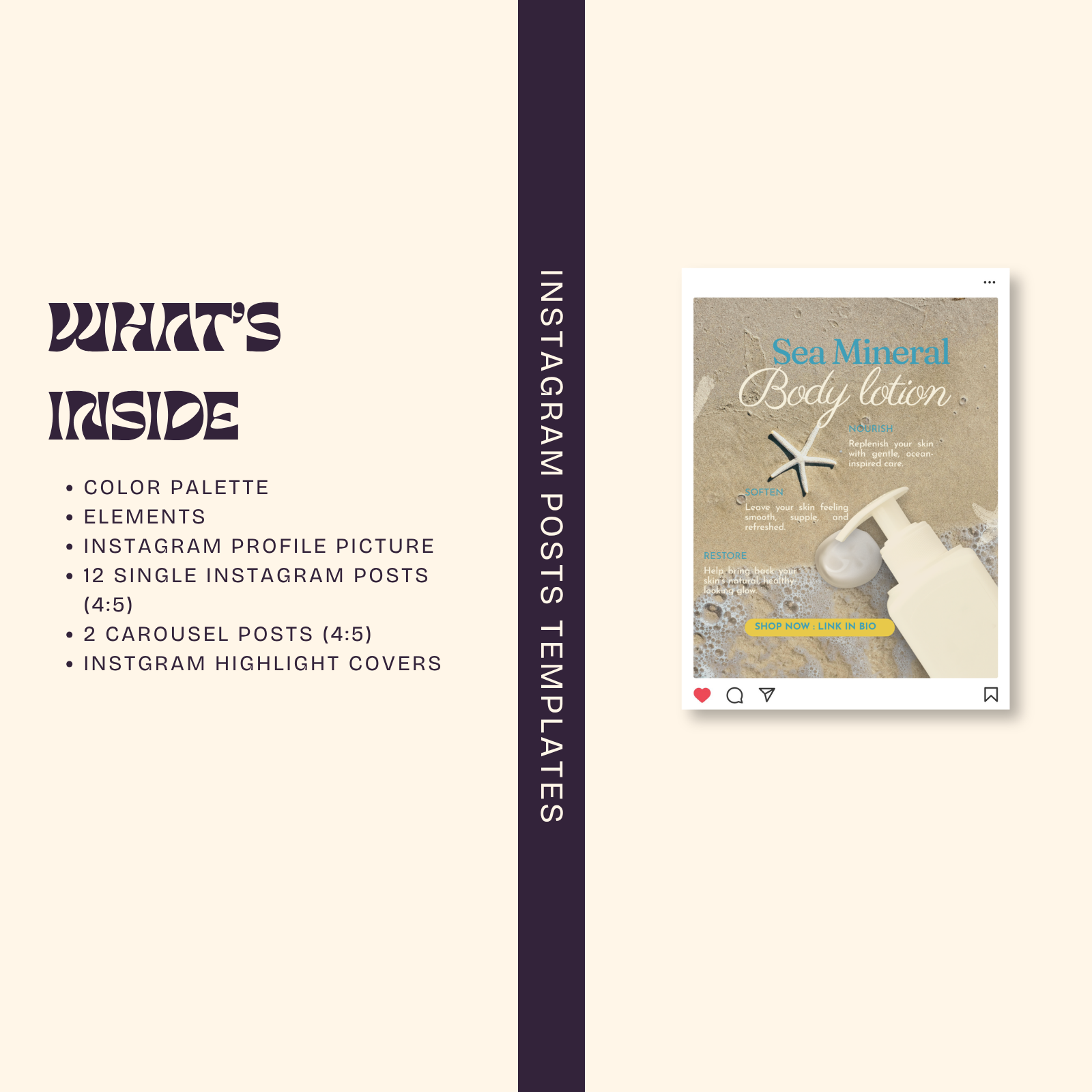 Under The Tide | Free Insta Template - Image 2