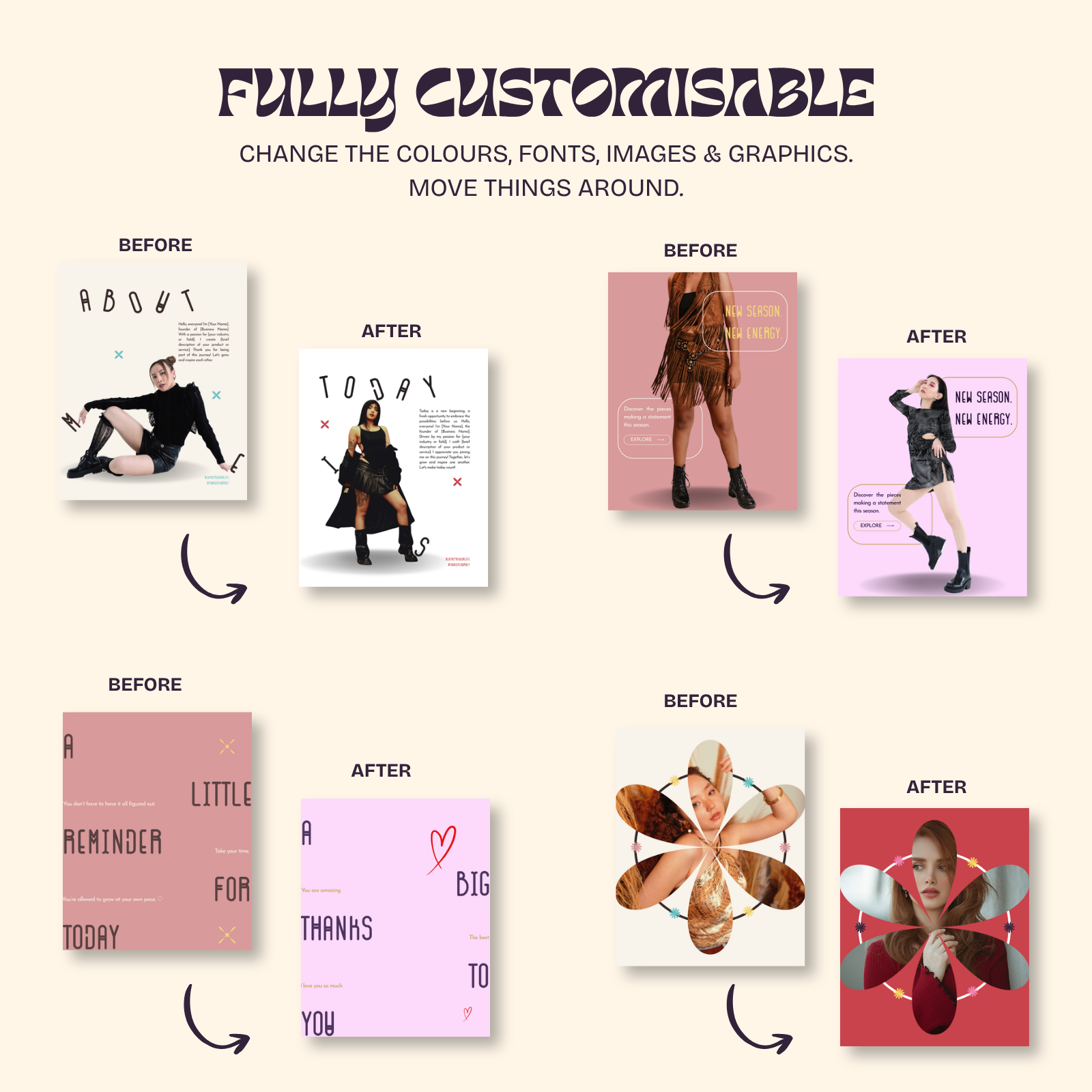 Edgy/Modern Boho Insta Templates - Image 4