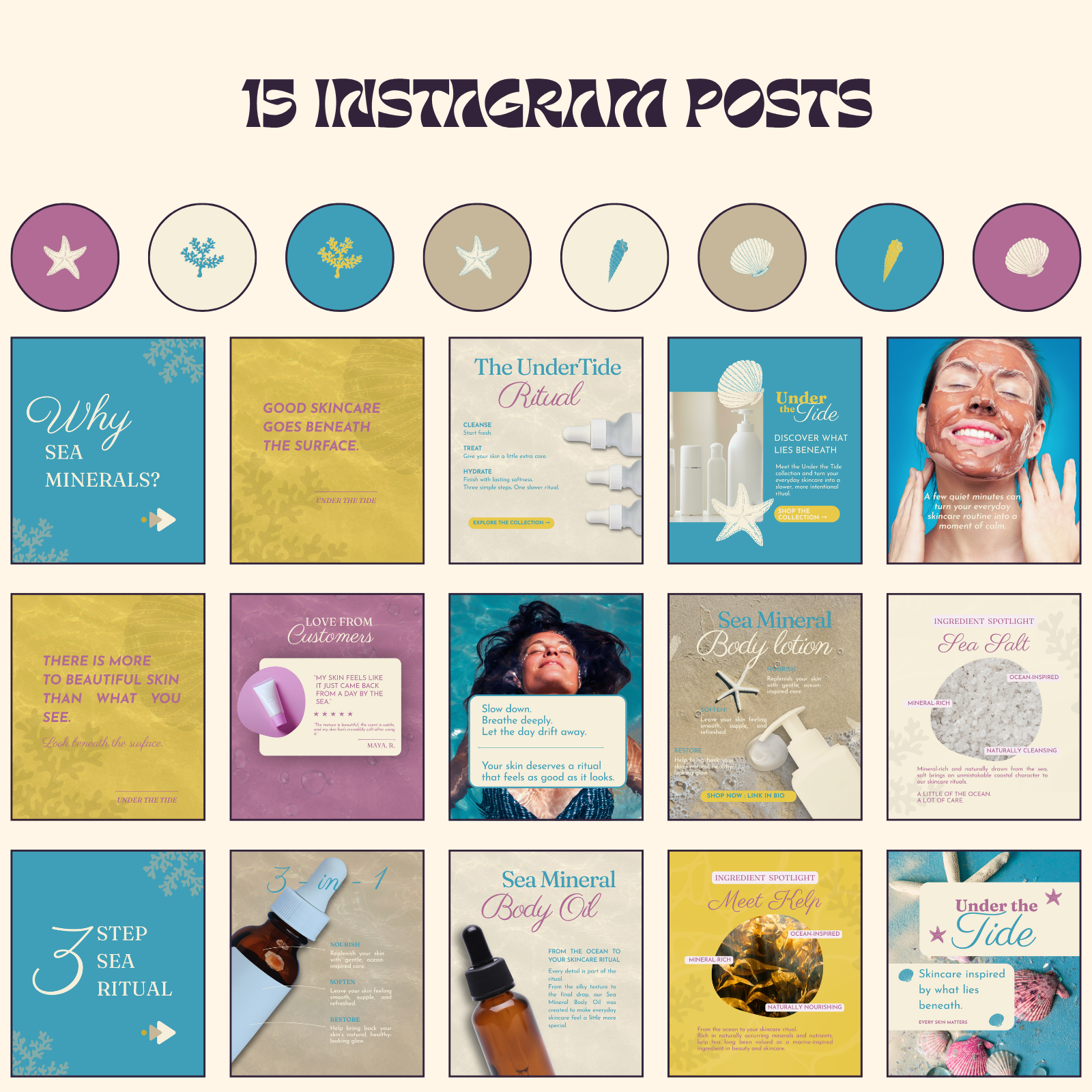 Under The Tide | Free Insta Template - Image 4